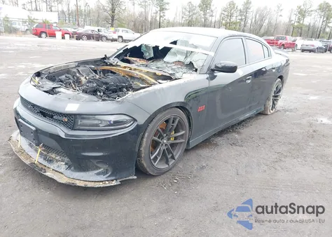 2018 Dodge Charger R/T Scat Pack Rwd из США, поврежденный, VIN 2C3CDXGJ7JH295186